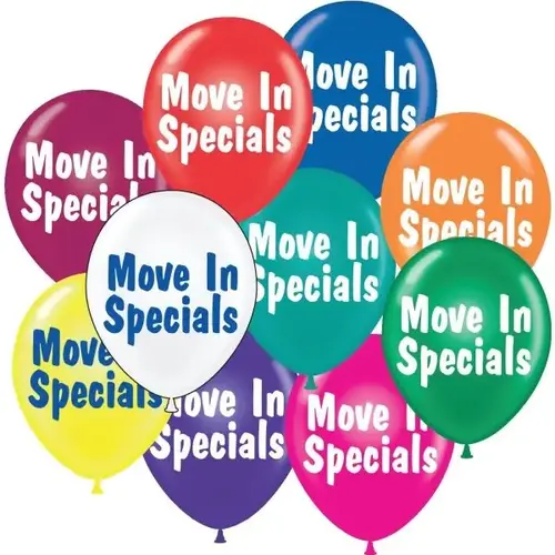 Move-In Specials Balloons, 17 - pack of 25 Move-In Specials Balloons, 17 - pack of 25