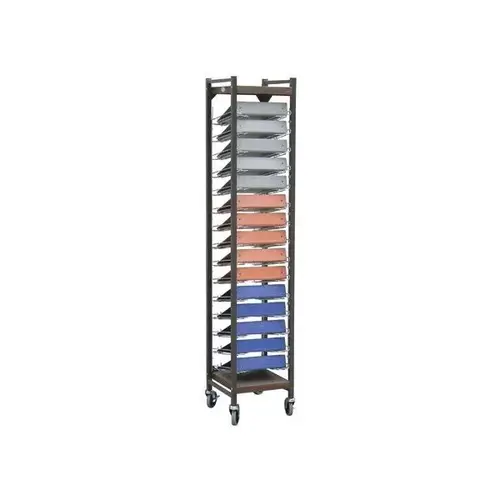 Omnimed 264515BG Standard Horizontal Open Chart Rack 15 Chart Capacity ...