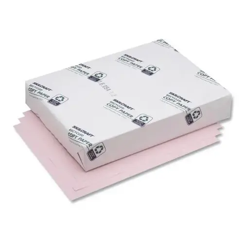 Bond Paper, 92 Bright, 20lb, 8.5 X 11, Pink - pack of 5000 Bond Paper, 92 Bright, 20lb, 8.5 X 11, Pink - pack of 5000