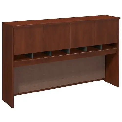 Hansen Cherry/graphite Gray 4-Door Hutch Hansen Cherry/graphite Gray 4-Door Hutch