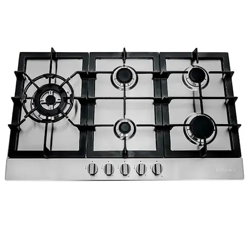 30" Gas Cooktop In Stainless Steel With 5 Sealed Brass Burners 30" Gas Cooktop In Stainless Steel With 5 Sealed Brass Burners