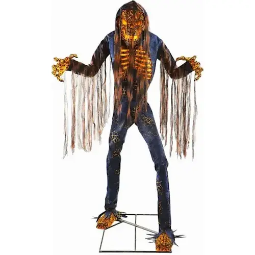 7 ft5" Motion-Activated Talking Smoldering Ghoul 7 ft5" Motion-Activated Talking Smoldering Ghoul