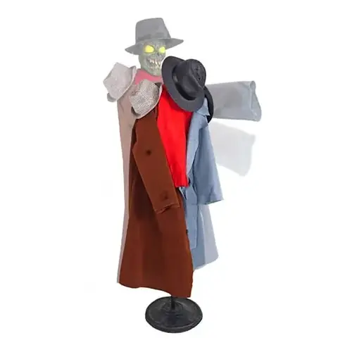 5 ft6" Animatronic Coatrack Monster With Motion-Activated Sounds 5 ft6" Animatronic Coatrack Monster With Motion-Activated Sounds