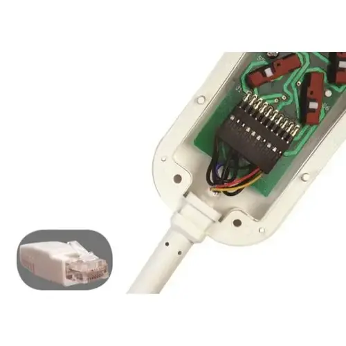 8-Pin Cable Assembly For Bcab600, Rj45 (White) 8-Pin Cable Assembly For Bcab600, Rj45 (White)
