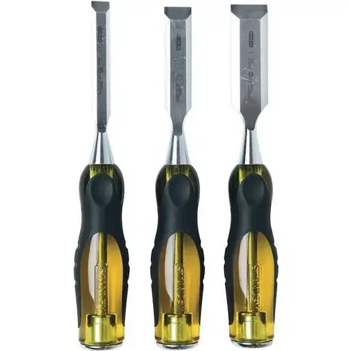 Fatmax Thru-Tang Wood Chisel Set (3-Piece) Fatmax Thru-Tang Wood Chisel Set (3-Piece)