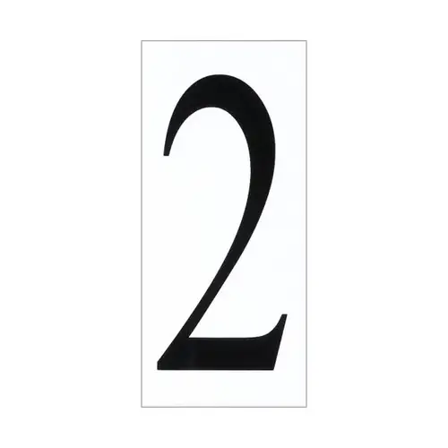 Generation Lighting Address Light Plastic Address Number 2 Tile (White) Generation Lighting Address Light Plastic Address Number 2 Tile (White)