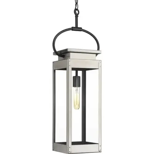 Union Square 7 X 27.38 In. 1-Light Outdoor Lantern (Stainless Steel) Union Square 7 X 27.38 In. 1-Light Outdoor Lantern (Stainless Steel)