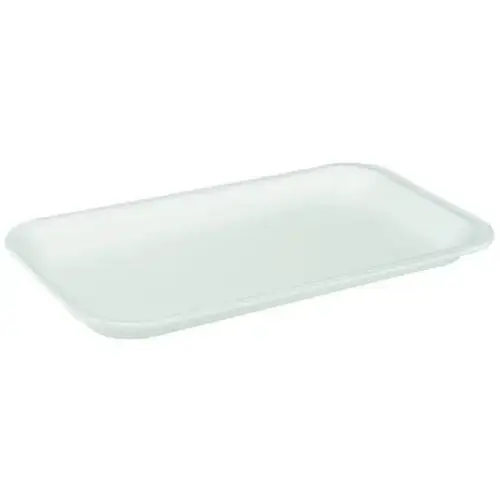 17s 8.3" X 4.8" X .60" Foam Tray, White - pack of 1000 17s 8.3" X 4.8" X .60" Foam Tray, White - pack of 1000