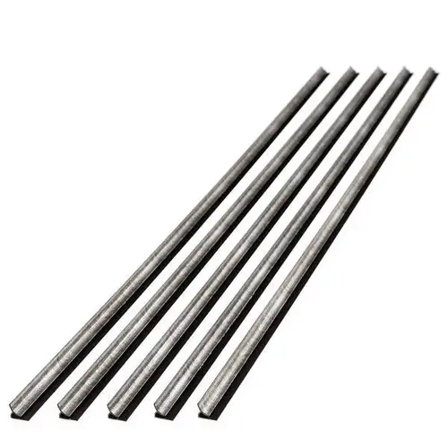 47" Vinyl Inside Corner Trim, Crosshatch Silver - pack of 5 47" Vinyl Inside Corner Trim, Crosshatch Silver - pack of 5