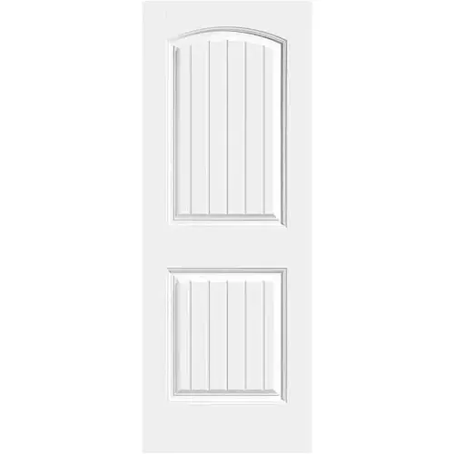 Cheyenne 2 Panel Hollow Core Primed Molded Door Slab, 24" X 80" Cheyenne 2 Panel Hollow Core Primed Molded Door Slab, 24" X 80"