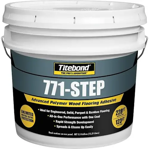 771-Step Flooring Adhesive, 3.5 Gallon 771-Step Flooring Adhesive, 3.5 Gallon