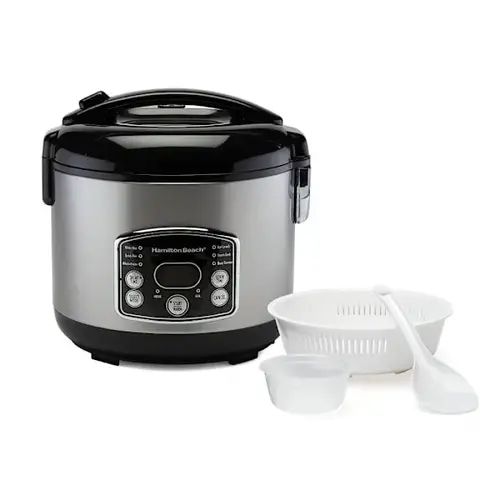 Rice Cooker, 2-14 Cups Cooked Rice, Hot Cereal Cooker Rice Cooker, 2-14 Cups Cooked Rice, Hot Cereal Cooker