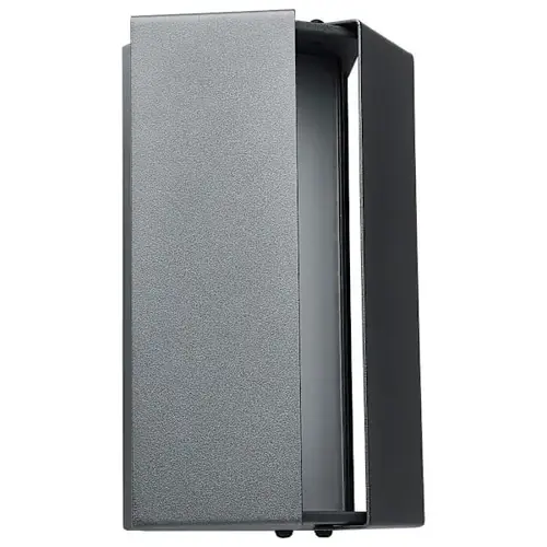 PEAK 9" LED Wall Sconce, 3000k/4000k/5000k, 10 Watts, Matte Gray PEAK 9" LED Wall Sconce, 3000k/4000k/5000k, 10 Watts, Matte Gray