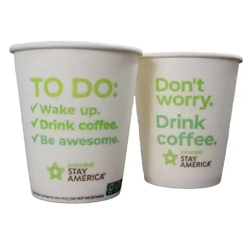 Esa 10oz Perfect Touch Branded Cup, Unwrapped - pack of 1000 Esa 10oz Perfect Touch Branded Cup, Unwrapped - pack of 1000