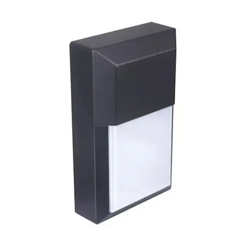 8-3/8 In. Outdoor LED Wall Sconce, 3000k, Black 8-3/8 In. Outdoor LED Wall Sconce, 3000k, Black