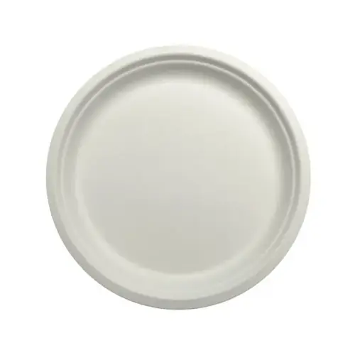 Bagasse Plate 6inch Cs Of 1000 - pack of 1000 Bagasse Plate 6inch Cs Of 1000 - pack of 1000