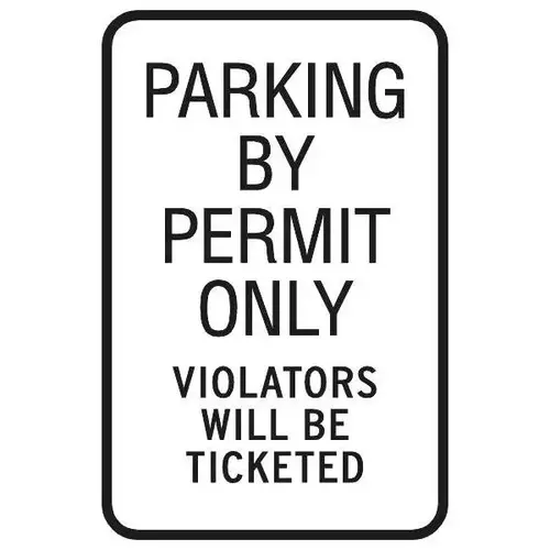 Violators Ticketed Sign, Reflective, 12 X 18 Violators Ticketed Sign, Reflective, 12 X 18