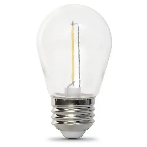 S14 1 Watt Filament String Led, E26, 2700k, Clear - pack of 24 S14 1 Watt Filament String Led, E26, 2700k, Clear - pack of 24