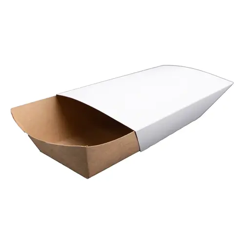 Sleeve 8.6875X5.0625X2.25 IN Clay-Coated Paperboard White Hearthstone Rectangle - pack of 250 Sleeve 8.6875X5.0625X2.25 IN Clay-Coated Paperboard White Hearthstone Rectangle - pack of 250
