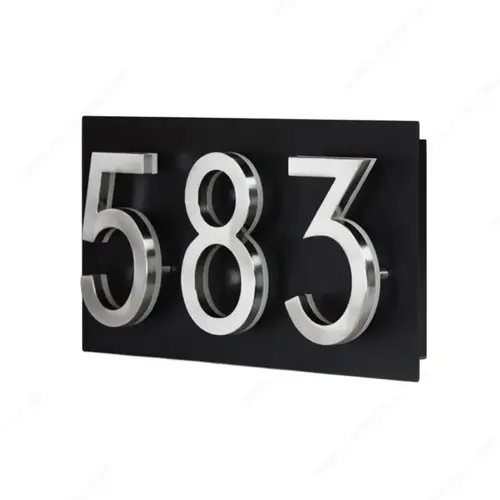 Smaller Plaque for LED Numbers Smaller Plaque for LED Numbers
