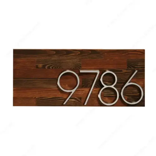 Rustic Address Plaques Rustic Address Plaques