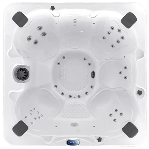 Spa 6-Seat Bench Gw/M High Gloss White Spa - Mist Cabinets - 40 Jets - 84" X 84" X 36" - Hps 740 Bench 425 Gallon Spa 6-Seat Bench Gw/M High Gloss White Spa - Mist Cabinets - 40 Jets - 84" X 84" X 36" - Hps 740 Bench 425 Gallon