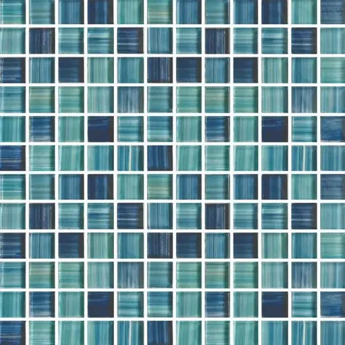 1" x 1" Bonita Florida Beaches Glass, Glass Mosaic, 11 SQFT/Box Sold By Sheet 1" x 1" Bonita Florida Beaches Glass, Glass Mosaic, 11 SQFT/Box Sold By Sheet