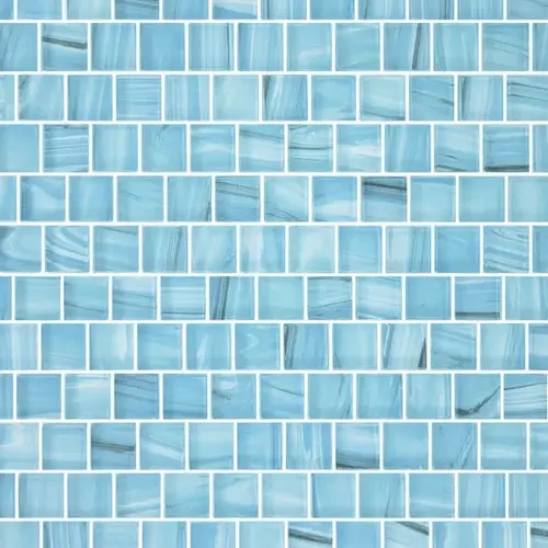 1" x 1" Orient Pearl Series Glass Tile, Visayas 1" x 1" Orient Pearl Series Glass Tile, Visayas