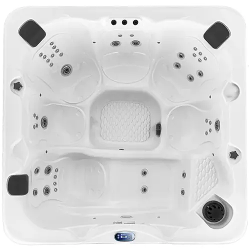 Spa 6-Seat Lounge Gw/S High Gloss White Spa - Smoke Cabinets - 45 Jets - 84" X 84" X 36" - Hps 745 Lounge 425 Gallon Spa 6-Seat Lounge Gw/S High Gloss White Spa - Smoke Cabinets - 45 Jets - 84" X 84" X 36" - Hps 745 Lounge 425 Gallon