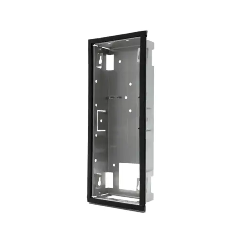 Flush Mount Housing (Backbox) for D2101KV, D2102FV Fingerprint 50, D2102FV ekey, D2101FV ekey sLine & D2102FV ekey sLine. Stainless Steel V4A (Salt-Water and Grinding Dust Resistant), Brushed. Flush Mount Housing (Backbox) for D2101KV, D2102FV Fingerprint 50, D2102FV ekey, D2101FV ekey sLine & D2102FV ekey sLine. Stainless Steel V4A (Salt-Water and Grinding Dust Resistant), Brushed.