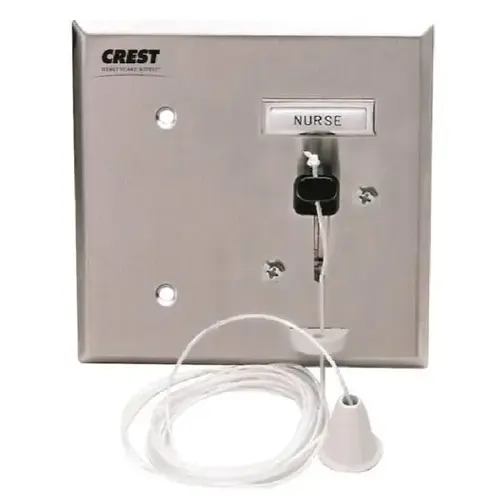 Replacement For Setco Nurse Call Pullcord Station, 2-Gang Replacement For Setco Nurse Call Pullcord Station, 2-Gang