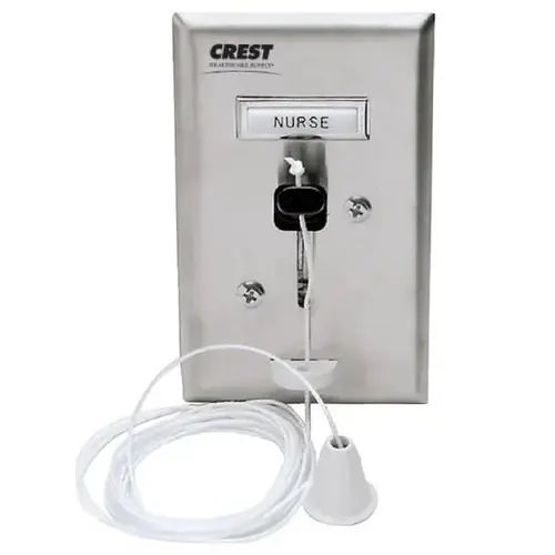 Nurse Pullcord Station Replacement For Rauland, 1-Gang Nurse Pullcord Station Replacement For Rauland, 1-Gang