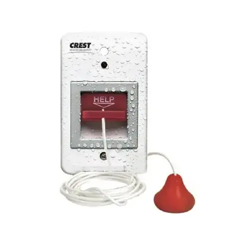 Crest Replacement For Rauland, Waterproof Pullcord Station Crest Replacement For Rauland, Waterproof Pullcord Station