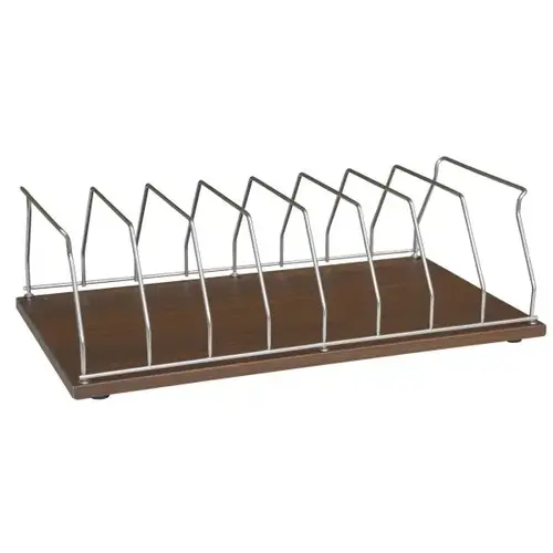 Woodgrain Eight Capacity Storage Rack Woodgrain Eight Capacity Storage Rack