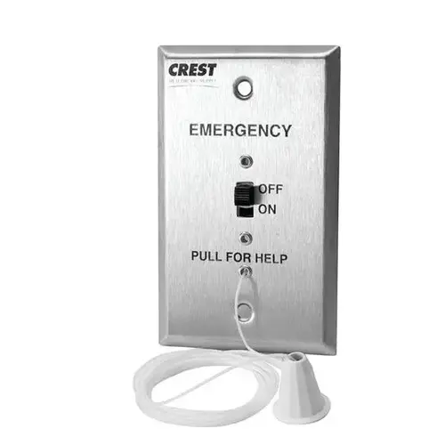 Replacement For Jeron Nurse Call Pullcord Bath Station,1-Gang Replacement For Jeron Nurse Call Pullcord Bath Station,1-Gang