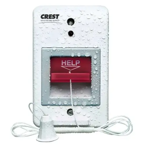 Replacement For Jeron Nurse Call Pullcord Bath Station, 1-Gang Replacement For Jeron Nurse Call Pullcord Bath Station, 1-Gang