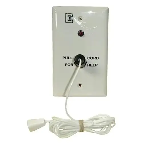 Emergency Station Pull Cord W/ Led On 2 Gang Plate Emergency Station Pull Cord W/ Led On 2 Gang Plate