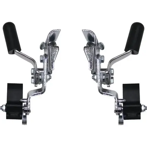Sitting Safe Anti-Roll Back Wheel Locks For Fixed Armrest Wheelchairs 1 Pair Sitting Safe Anti-Roll Back Wheel Locks For Fixed Armrest Wheelchairs 1 Pair