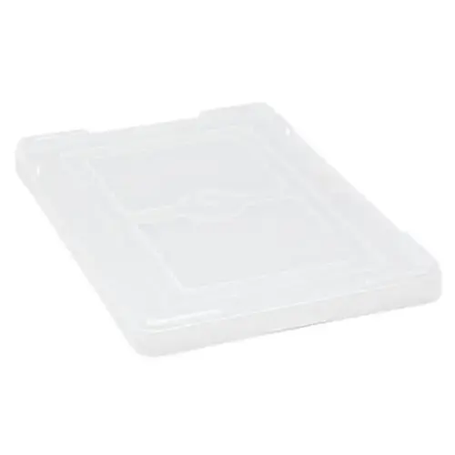 Clear Grid Container Cover 16-1/2x10-7/8 In - pack of 4 Clear Grid Container Cover 16-1/2x10-7/8 In - pack of 4