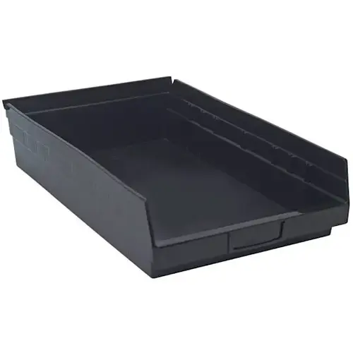Shelf Bin 17-7/8"L X 11-1/8"W X 4"H Black - pack of 8 Shelf Bin 17-7/8"L X 11-1/8"W X 4"H Black - pack of 8