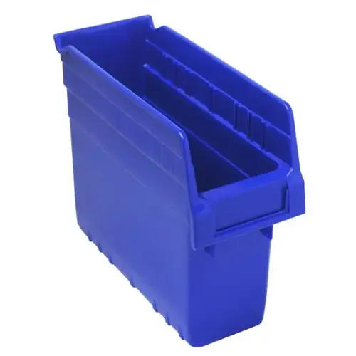 Store-Max Bin, 10-1/6" X 3" X 8", Blue - pack of 36 Store-Max Bin, 10-1/6" X 3" X 8", Blue - pack of 36