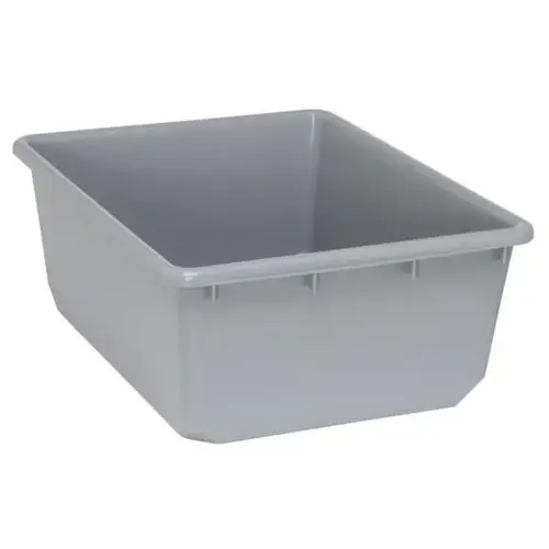 Gray Quantub Nesting Tote 24-1/2x19x9-1/2 In - pack of 6 Gray Quantub Nesting Tote 24-1/2x19x9-1/2 In - pack of 6