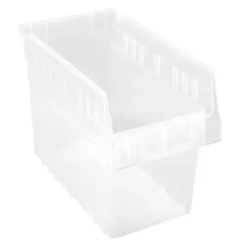 Store-Max Bin, 10-1/6" X 5-1/2" X 8" Clear - pack of 30 Store-Max Bin, 10-1/6" X 5-1/2" X 8" Clear - pack of 30