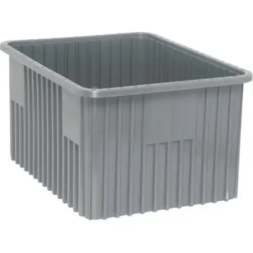 Gray Dividable Grid Containers 22-1/2x17-1/2x12 In - pack of 3 Gray Dividable Grid Containers 22-1/2x17-1/2x12 In - pack of 3