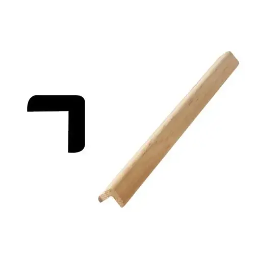 206 11/16" X 11/16" X 8 ft Solid Pine Outside Corner Moulding - pack of 5 206 11/16" X 11/16" X 8 ft Solid Pine Outside Corner Moulding - pack of 5