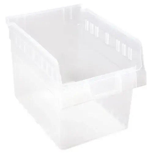 Store-Max Bin, 10-1/6" X 7-1/8" X 8", Clear - pack of 20 Store-Max Bin, 10-1/6" X 7-1/8" X 8", Clear - pack of 20