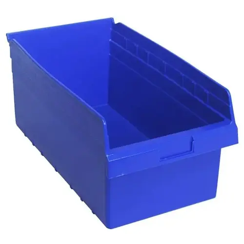 Shelf Bin 17-7/8"L X 11-1/8"W X 8"H Blue - pack of 8 Shelf Bin 17-7/8"L X 11-1/8"W X 8"H Blue - pack of 8