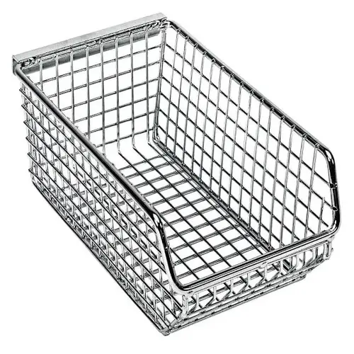 Mesh Stack 7-1/4"D X 4-1/4"W X 3"H Chrome - pack of 20 Mesh Stack 7-1/4"D X 4-1/4"W X 3"H Chrome - pack of 20