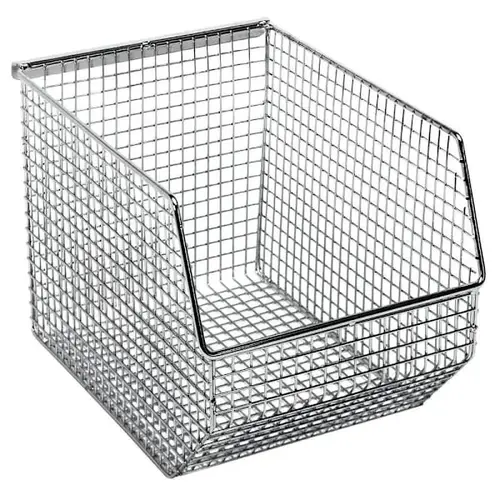Mesh Stack 10-1/2"D X 8"W X 7"H Chrome - pack of 10 Mesh Stack 10-1/2"D X 8"W X 7"H Chrome - pack of 10