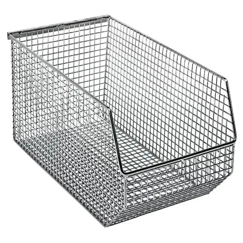 Mesh Stack 14-1/2"D X 8"W X 7"H Chrome - pack of 10 Mesh Stack 14-1/2"D X 8"W X 7"H Chrome - pack of 10